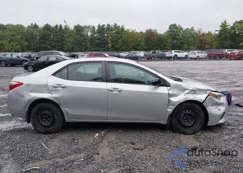 2016 Toyota Corolla Le z USA, uszkodzony, nr VIN 2T1BURHE4GC704199